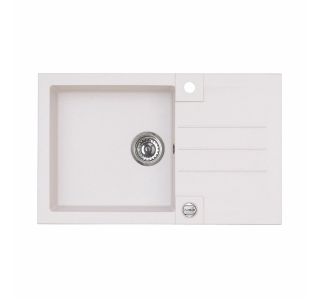 GRANITAL POMIVALNO KORITO KOVINOPLASTIKA LOŽ ROCK 130, G11 ARCTIC 780X480 MM GRANITAL POMIVALNO KORITO KOVINOPLASTIKA LOŽ ROCK 130, G11 ARCTIC 780X480 MM