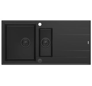 GRANITAL POMIVALNO KORITO QUADRON EVAN 156 GRANITEQ ČRN