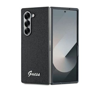 GUESS GUHCZFD6HGGSHK OVITEK SAMSUNG GALAXY Z FOLD 6 - ČRN Z BLEŠČICAMI