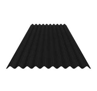 BITUMENSKA VALOVITA GUTTA GUTTAPRAL ČRNA 2000X950 MM BITUMENSKA VALOVITA GUTTA GUTTAPRAL ČRNA 2000X950 MM