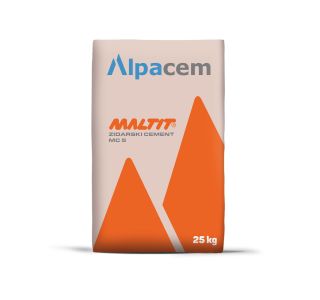 HIDRAVLIČNO VEZIVO SALONIT MALTIT 25 KG 64 VREČ/PALETA