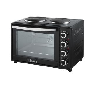 MINI PEČICA ISKRA HL38RCT-ČRNA DVE PLOŠČI