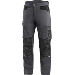 HLAČE CXS SOLIS FLEX DO PASU 46 SIVO/ČRNA