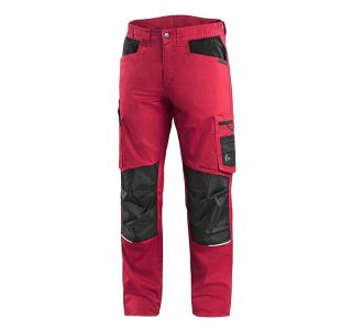 HLAČE CXS SOLIS FLEX DO PASU 54 RDEČE/ČRNA