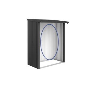 HRBTNA STENA ZA REGAL ZA DRVA BIOHORT WOODSTOCK 145.6X196.5 CM