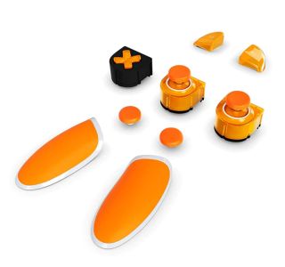 IGRALNI PLOŠČEK THRUSTMASTER GUMBI ZA ESWAP X LED ORANGE CRYSTAL PACK WW V.