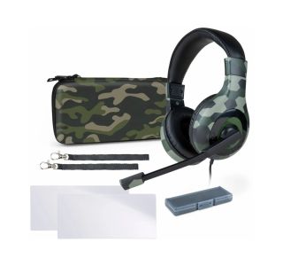 IGRALNI PRIPOMOČEK NACON 6 V 1 NINTENDO SWITCH KAMUFLAŽNO ZELENE BARVE