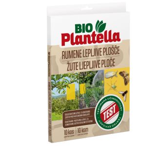 LEPLJIVE PLO&Scaron;ČE RUMENE 10 KOS