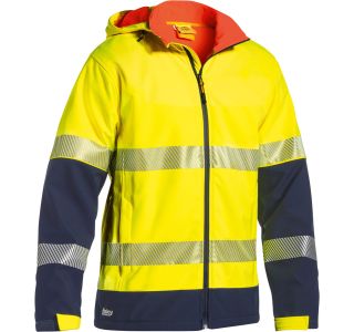 ODSEVNO OBLAČILO BISLEY JAKNA HI VIS RIPSTOP FLIS RUMENA XL