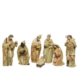 JASLICE DECORIS JASLIČNI SET 7 KOS 7.5X6X20 CM