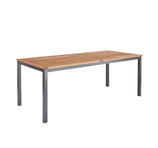 JEDILNA MIZA ORIS FIX ALU FSC EUCALYPTUS 200X90X75