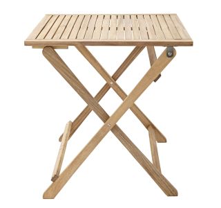 JEDILNA MIZA SOLIS ORIGAMI 70X70 AKACIJA