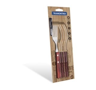 JEDILNI PRIBOR, VILICE TRAMONTINA POLYWOOD 6/1