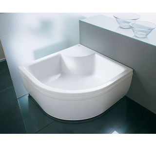 KAD ZA PRHANJE, POLKROŽNA KOLPA SAN DIXIE 90 R 550 BELA POLKROŽNA ZA VZIDAVO KAD ZA PRHANJE, POLKROŽNA KOLPA SAN DIXIE 90 R 550 BELA POLKROŽNA ZA VZIDAVO