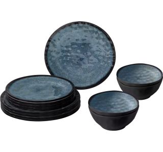 KAMP JEDILNI PRIBOR BRUNNER SET MIDDAY VENETIAN, 12/1 MODRA KAMP JEDILNI PRIBOR BRUNNER SET MIDDAY VENETIAN, 12/1 MODRA