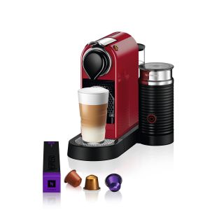 KAVNI APARAT, KAPSULE NESPRESSO CITIZ & MILK MCH RDEČ KAVNI APARAT, KAPSULE NESPRESSO CITIZ & MILK MCH RDEČ
