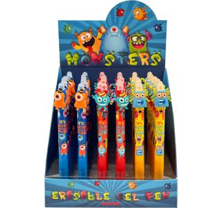 GEL PISALO PIŠI BRIŠI CREATIVE MONSTERS RAZLIČNI MOTIVI