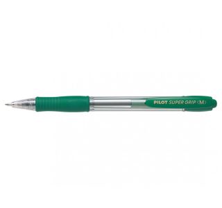 KEMIČNI SVINČNIK PILOT SUPER GRIP ZELEN M KEMIČNI SVINČNIK PILOT SUPER GRIP ZELEN M