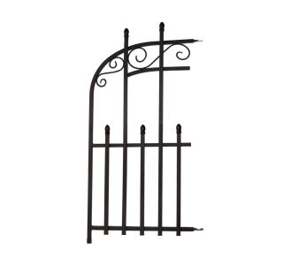 VRTNA OGRAJA KENSINGTON ZAKLJUČEK 96 V X 40 Š ČRN