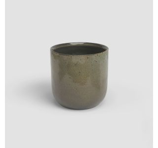 KERAMIČNI NOTRANJI LONEC ARTEVASI JUPITER 20 CM RJASTO ZELEN