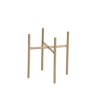 KERAMIČNI NOTRANJI LONEC MICA ASCOT STOJALO ZLATO V12.5XD11.5CM