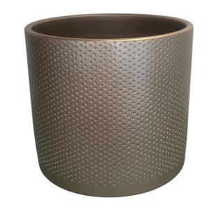 KERAMIČNI NOTRANJI LONEC POTTERY POTS EVI 195 CHAMPAGNE 195X175 MM ZA L17