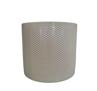 KERAMIČNI NOTRANJI LONEC POTTERY POTS EVI 195 WARM GREY GLOSS 195X175MM ZA L17