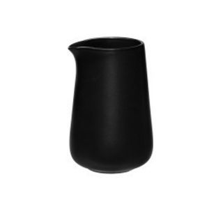 VRČ ZA MLEKO MAKU KERAMIČNI ZA SMETANO V ČRNI BARVI