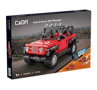 KOCKE CADA BRICKS OFF-ROADER RDEČ