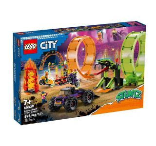 KOCKE LEGO CITY DVOJNA KASKADERSKA ZANKA 60339 KOCKE LEGO CITY DVOJNA KASKADERSKA ZANKA 60339