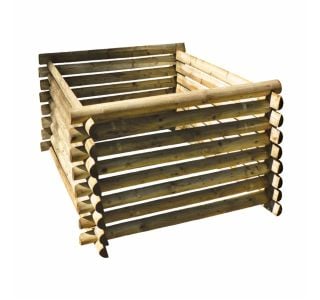 KOMPOSTNIK 125X125X75 CM, IZ POLOBLI SMREKA, TIP 910