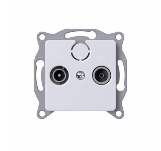 TV / AUDIO VTIČNICA MIKRO KONČNA SAT BELA, VIJAČNA, 5-2400 MHZ