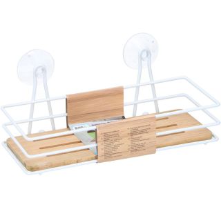 KOPALNIŠKA GALANTERIJA BATH AND BEYOND PRAVOTOKOTNA POLICA BAMBUS