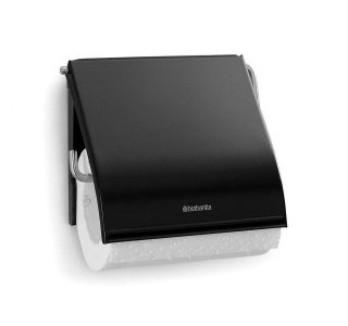 KOPALNIŠKA GALANTERIJA BRABANTIA NOSILEC TOALETNEGA PAPIRJA RENEW ČRN