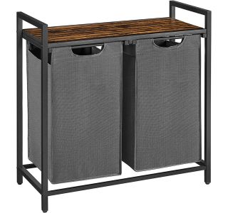 KOŠ ZA PERILO VASAGLE BLH201G01 DVOJNI