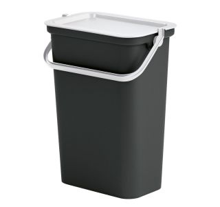 KOŠ ZA SMETI MODA Z ROČAJEM, 10 L AG7 ČRNOBELA KOŠ ZA SMETI MODA Z ROČAJEM, 10 L AG7 ČRNOBELA