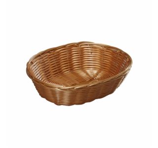 KOŠARA ZA KRUH KESPER 21X17X6 CM VEČNAMENSKA PLETENA PRALNA