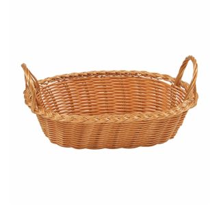 KOŠARA ZA KRUH KESPER 29X18X13 CM VEČNAMENSKA PLETENA PRALNA