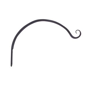 KLJUKA ZA OBEŠANKO KOVANA POLKROŽNA 17 CM ČRNA KLJUKA ZA OBEŠANKO KOVANA POLKROŽNA 17 CM ČRNA