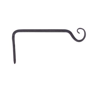 KLJUKA ZA OBEŠANKO KOVANA RAVNA 15 CM ČRNA KLJUKA ZA OBEŠANKO KOVANA RAVNA 15 CM ČRNA