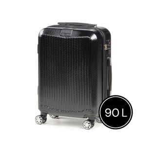 KOVČEK SCANDINAVIA CARBON SERIES 90L ČRN