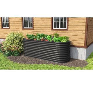 KOVINSKA VISOKA GREDA VITAVIA RAZTEGNJEN PODALJŠEK 858, ČRN KOVINSKA VISOKA GREDA VITAVIA RAZTEGNJEN PODALJŠEK 858, ČRN