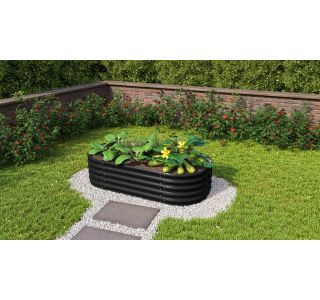 KOVINSKA VRTNA GREDA VITAVIA VITA 401 ČRNA