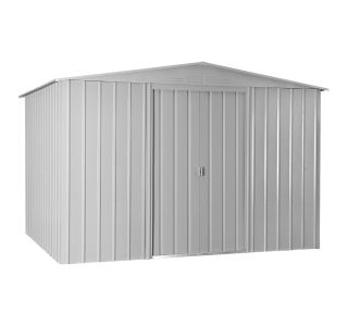 KOVINSKA VRTNA HIŠKA GLOBEL DREAM 108 SREBRNA Š296 X G238 X V203 CM