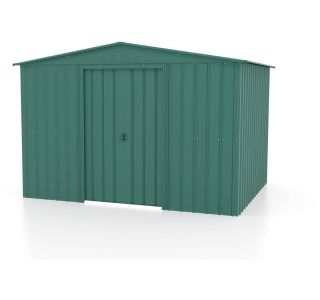 KOVINSKA VRTNA HIŠKA GLOBEL DREAM 108 ZELENA Š296 X G238 X V203 CM