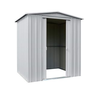 KOVINSKA VRTNA HIŠKA GLOBEL DREAM 65 SREBRNA Š172 X G144 X V193.5 CM