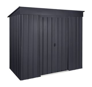 KOVINSKA VRTNA HIŠKA GLOBEL SKILLION 84 ANTRACIT Š234 X G113 X V199 CM KOVINSKA VRTNA HIŠKA GLOBEL SKILLION 84 ANTRACIT Š234 X G113 X V199 CM