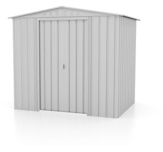 KOVINSKA VRTNA HIŠKA GLOBEL TOWER 86 SREBRNA Š234 X G175 X V220 CM