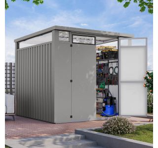 KOVINSKA VRTNA HIŠKA KARIBU PODLOGA 8 MM 70X70 ČRNA KOVINSKA VRTNA HIŠKA KARIBU PODLOGA 8 MM 70X70 ČRNA