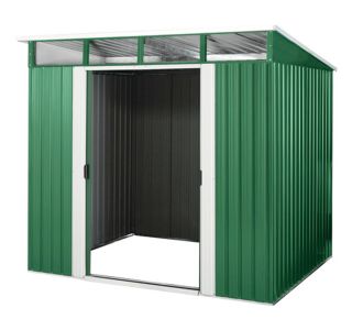 KOVINSKA VRTNA HIŠKA PERGART LÜBECK 86 ZELENA S181 X G224 X V203 CM